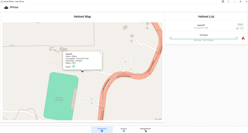 IoT Web App Dashboard
